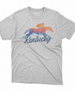 Kentucky Derby Kentucky Horse Splatter Pattern Natural Shirt Kentucky Derby Kentucky Horse Splatter Pattern Natural Shirt