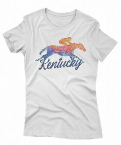 Kentucky Derby Kentucky Horse Splatter Pattern Natural Shirt Kentucky Derby Kentucky Horse Splatter Pattern Natural Shirt