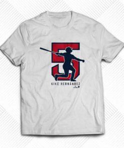 Kike’ Hernandez 5 Boston T-shirt Kike’ Hernandez 5 Boston T-shirt