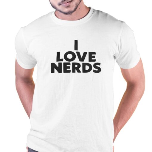 Kim Kardashian Shirt I Love Nerds