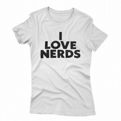 Kim Kardashian Shirt I Love Nerds