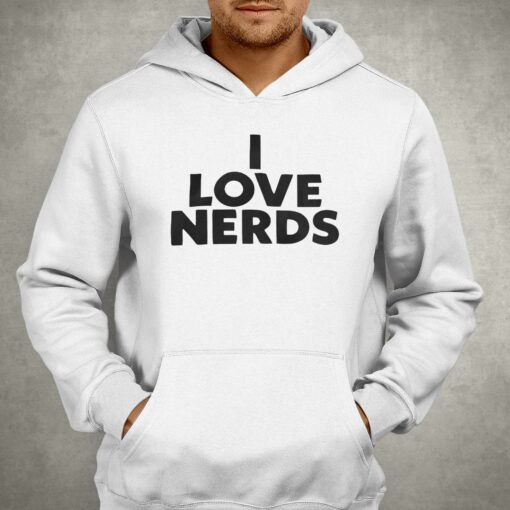 Kim Kardashian Shirt I Love Nerds