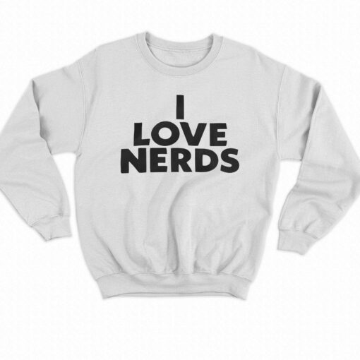 Kim Kardashian Shirt I Love Nerds