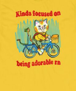 Kinda Focused On Being Adorable Short Sleeve T-shirt Kinda Focused On Being Adorable Short Sleeve T-shirt