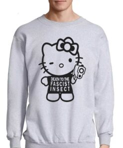 Kitty Death To The Fascist Insect Shirt 3 Kitty Death To The Fascist Insect Shirt 4