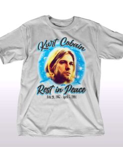 Kurt Cobain Rest In Peace T-shirt