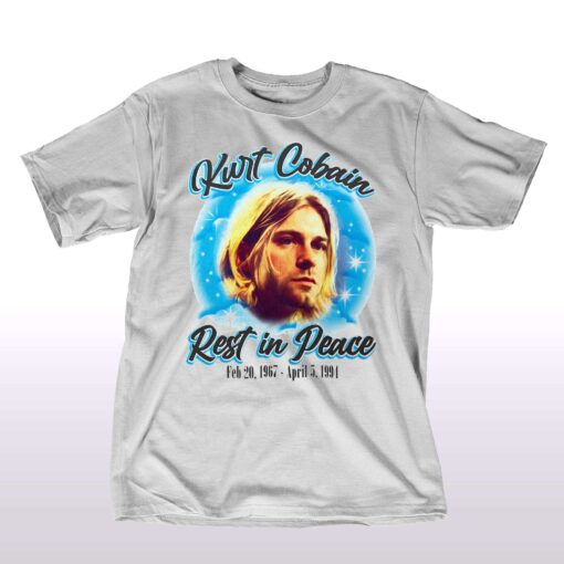 Kurt Cobain Rest In Peace T-shirt