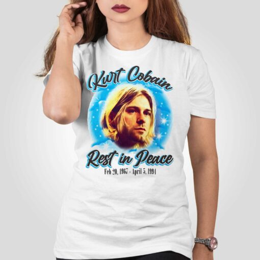 Kurt Cobain Rest In Peace T-shirt