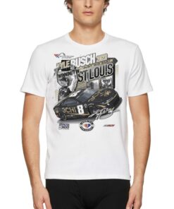 Kyle Busch Checkered Flag Sports 2023 Enjoy Illinois 300 Presented By Ticketsmarter Race Winner T-shirt Kyle Busch Checkered Flag Sports 2023 Enjoy Illinois 300 Presented By Ticketsmarter Race Winner T-shirt