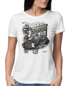 Kyle Busch Checkered Flag Sports 2023 Enjoy Illinois 300 Presented By Ticketsmarter Race Winner T-shirt Kyle Busch Checkered Flag Sports 2023 Enjoy Illinois 300 Presented By Ticketsmarter Race Winner T-shirt