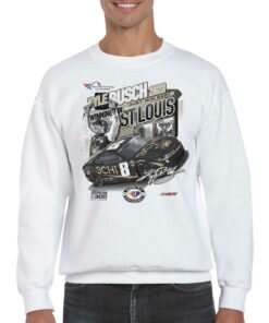 Kyle Busch Checkered Flag Sports 2023 Enjoy Illinois 300 Presented By Ticketsmarter Race Winner T shirt 4