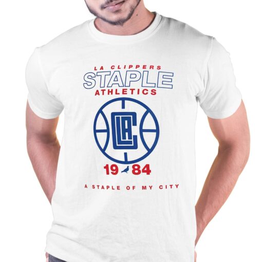 La Clippers Nba X Staple Home Team T-shirt