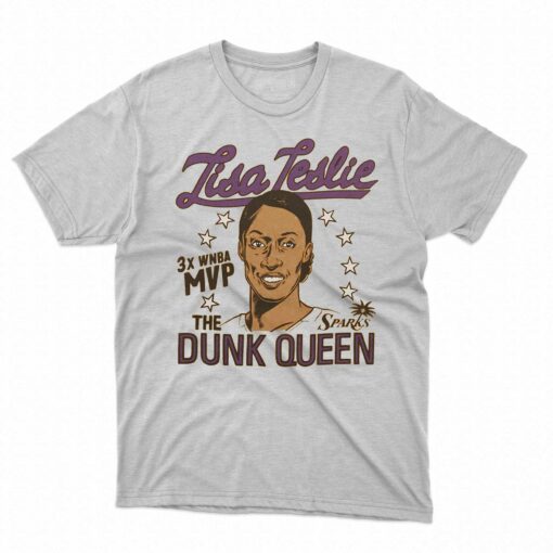 La Sparks Lisa Leslie Mvp The Dunk Queen Shirt