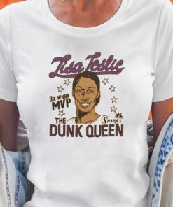 La Sparks Lisa Leslie Mvp The Dunk Queen Shirt La Sparks Lisa Leslie Mvp The Dunk Queen Shirt