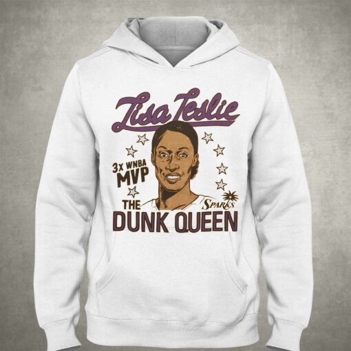 La Sparks Lisa Leslie Mvp The Dunk Queen Shirt