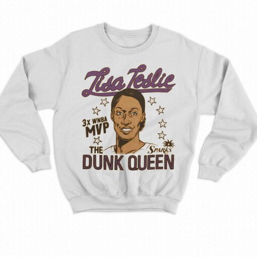 La Sparks Lisa Leslie Mvp The Dunk Queen Shirt