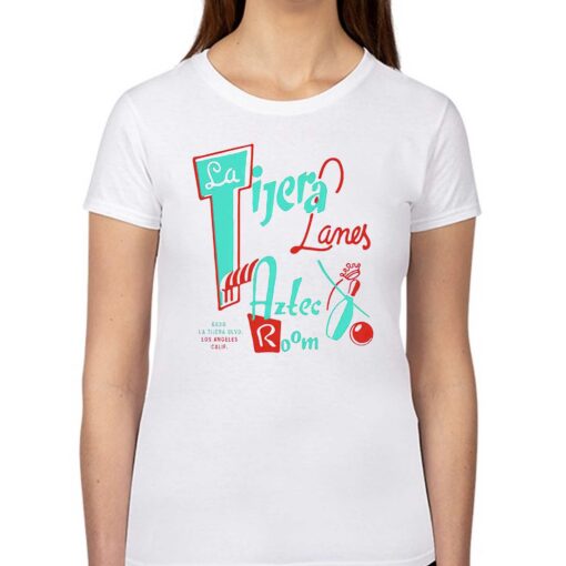 La Tijera Lanes Los Angeles Ca Bowling Alley Vintage Shirt