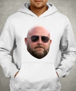 Lawrence Tynes Wearing Brian Daboll Big Head T-shirt 2 Lawrence Tynes Wearing Brian Daboll Big Head T shirt 3