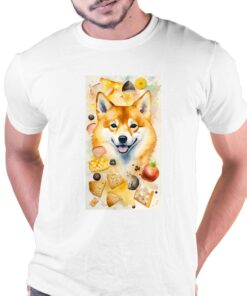 Le Paradis Du Fromage De Shiba Inu T-shirt Le Paradis Du Fromage De Shiba Inu T-shirt