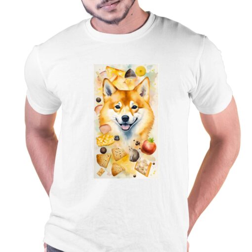 Le Paradis Du Fromage De Shiba Inu T-shirt