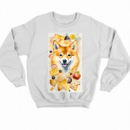 Le Paradis Du Fromage De Shiba Inu T-shirt