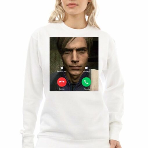 Leon Facetime Resident Evil Gift For Fan T-shirt