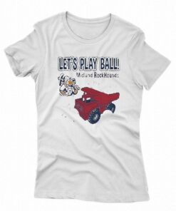 Lets Play Ball Midland Rockhounds Toddler Trucks Shirt