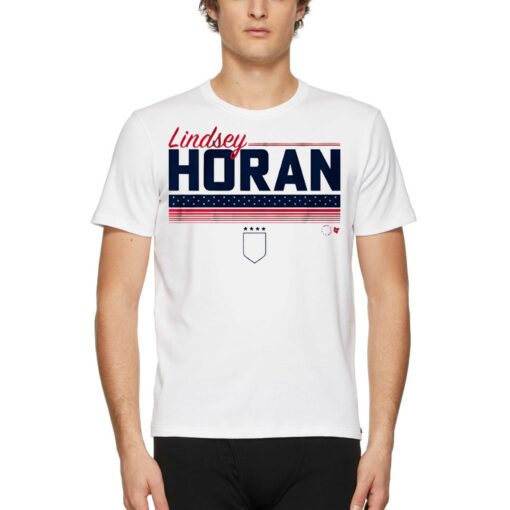 Lindsey Horan Stripe Uswntpa Shirt