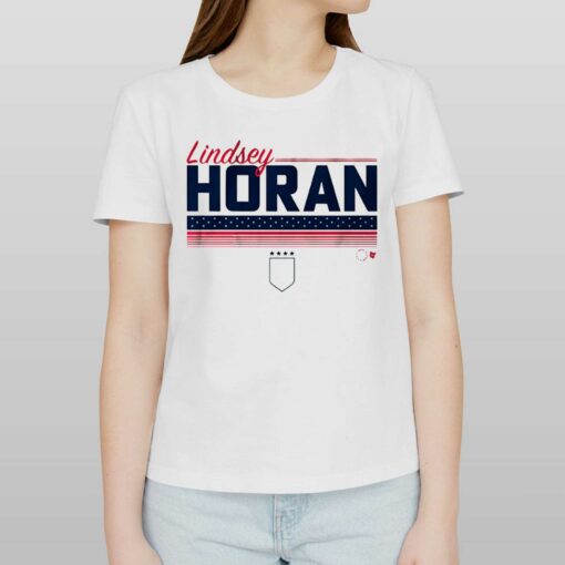 Lindsey Horan Stripe Uswntpa Shirt