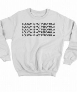 Lolicon Is Not Pedophilia T shirt 4