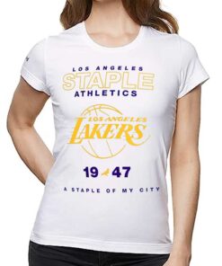 Los Angeles Lakers Nba X Staple Home Team T-shirt Los Angeles Lakers Nba X Staple Home Team T-shirt