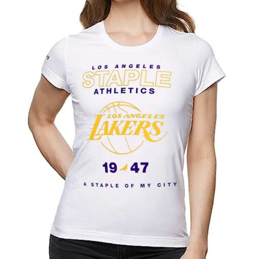 Los Angeles Lakers Nba X Staple Home Team T-shirt