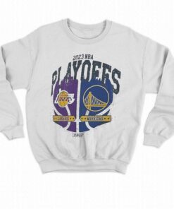 Los Angeles Lakers Vs Golden State Warriors 2023 Nba Western Semifinals Playoff Shirt 3 Los Angeles Lakers Vs Golden State Warriors 2023 Nba Western Semifinals Playoff Shirt 4