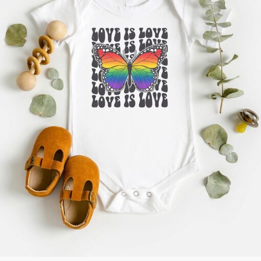 Love Is Love Kids Tshirt Kids Cute Pride Shirt