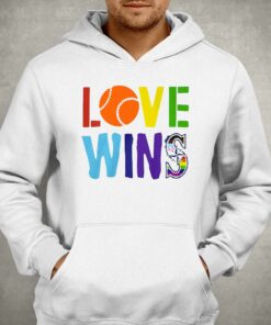 Love Wins Baseball T shirt 3
