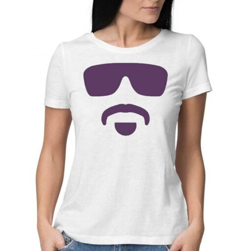 Lsu Baseball Moustache And Glasses Shirt