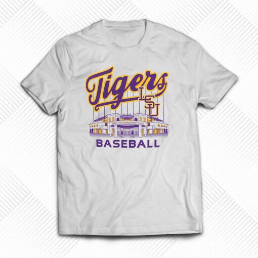 Lsu Tigers Alex Box Stadium Baseball T-shirt