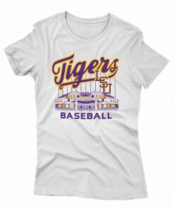Lsu Tigers Alex Box Stadium Baseball T-shirt