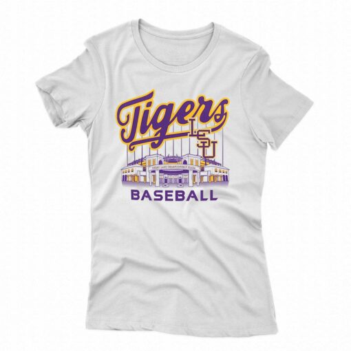 Lsu Tigers Alex Box Stadium Baseball T-shirt