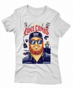 Luke Combs Beer Miller Lite T-shirt