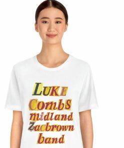 Luke Combs Midland Zac Brown Band Tshirt Camping Shirts