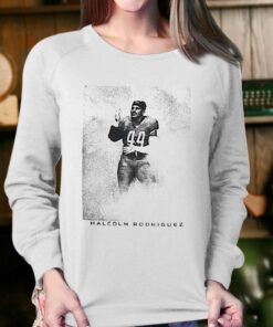Malcolm Rodriguez Detroit Lions Majestic Threads Graphic T shirt 4
