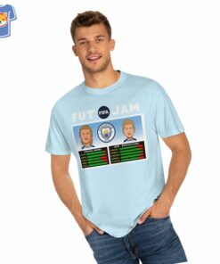 Manchester City Erling Haaland Kevin Debruyne Nba Jam Shirt 3