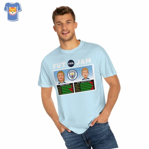 Manchester City Erling Haaland Kevin Debruyne Nba Jam Shirt