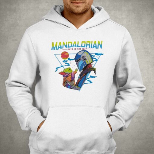 Mandalorian Grogu Shirt Star Wars Hoodie