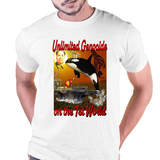 Mao Unlimited Genocide On The 1st World T-shirt