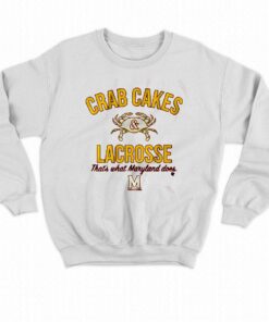 Maryland Crab Cakes Lacrosse T-shirt 3 Maryland Crab Cakes Lacrosse T shirt 4
