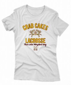 Maryland Crab Cakes Lacrosse T-shirt 4 Maryland Crab Cakes Lacrosse T shirt 5