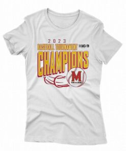 Maryland Terrapins 2023 Big Ten Baseball Conference Tournament Champions Shirt