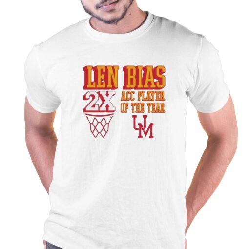 Maryland Terrapins Len Bias Performance Shirt